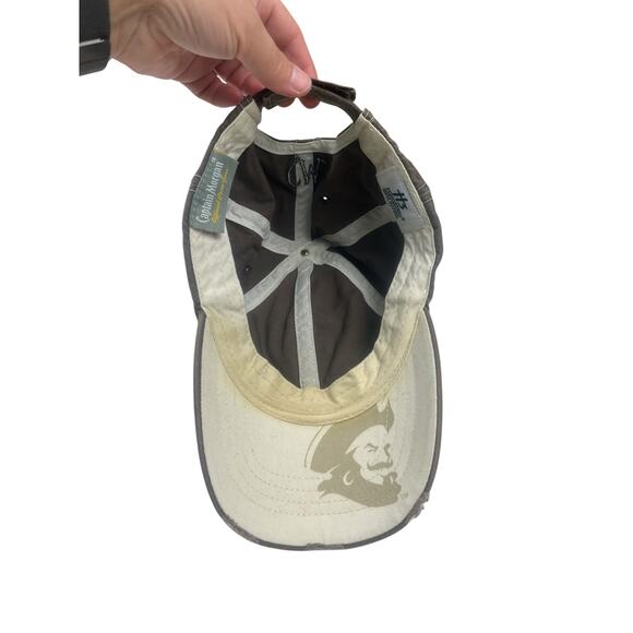 Captain Morgan Light Brown Adjustable Cap Distressed Party - Picture 6 of 10